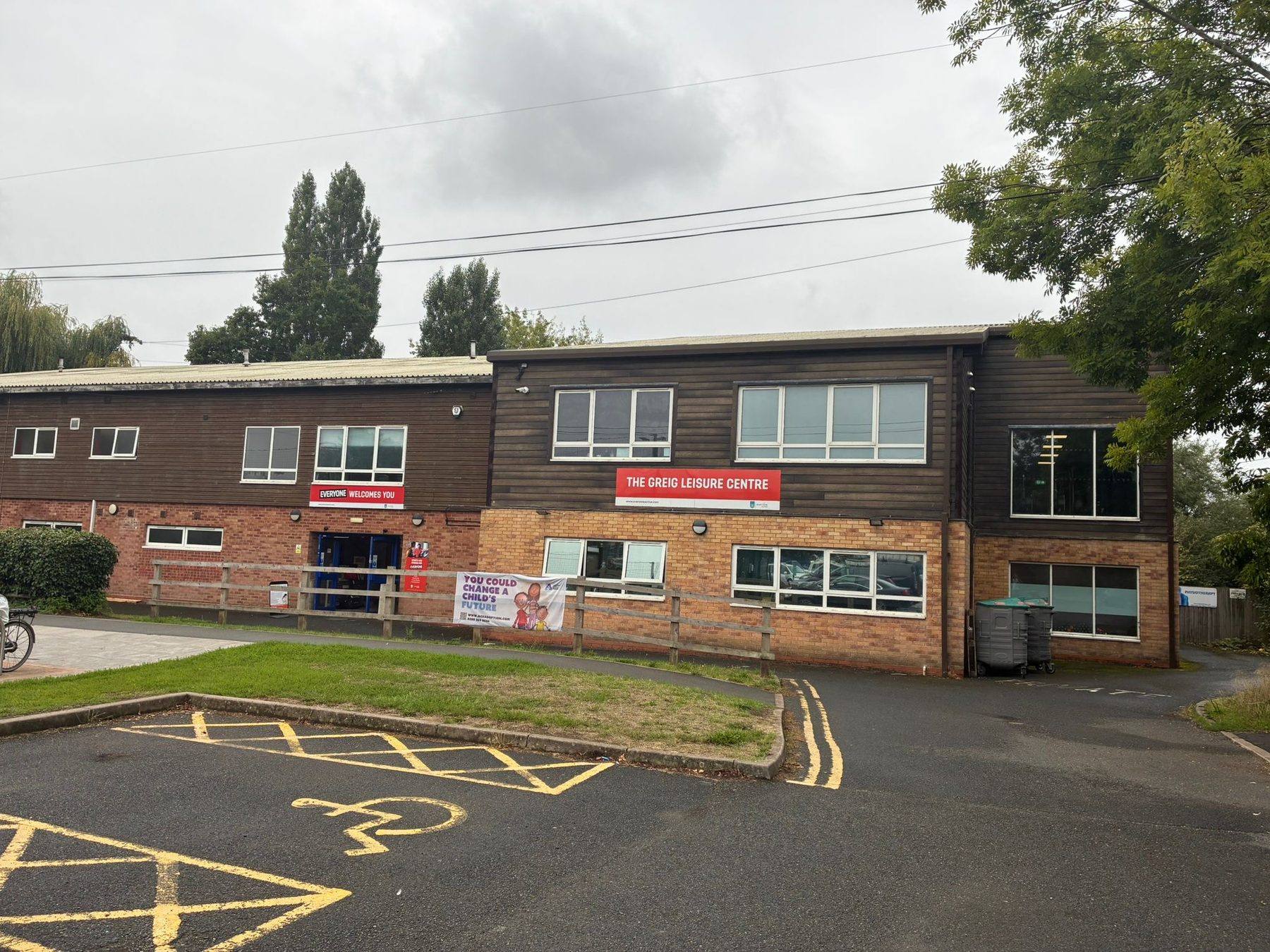 The Greig Leisure Centre on Kinwarton Road, Alcester, where Theorem Health's Alcester clinic is based.